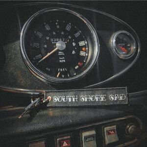 South Shore Sad • Jet Tag Embroidered Keychain